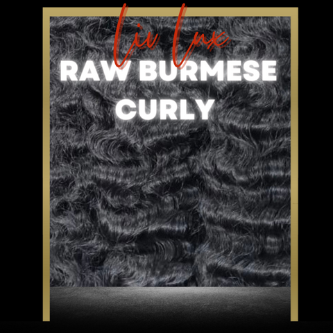 LIV LUX RAW BURMESE CURLY (3 BUNDLES)