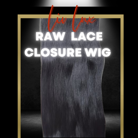 LIV LUX RAW LACE CLOSURE WIG