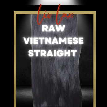 LIV LUX RAW VIETNAMESE STRAIGHT (3 BUNDLES)