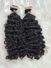 Burmese Curly Tape-Ins Extensions